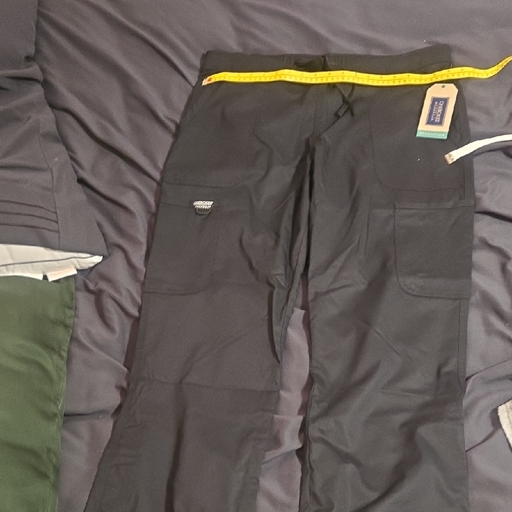 Cherokee Black Scrub Pants Size Large Nwt